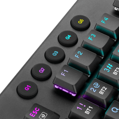 Redragon Wireless RGB Mechanical Keyboard, Bluetooth/2.4Ghz/Wired Tri-Mode Ultra-Thin Low Profile Gaming Keyboard