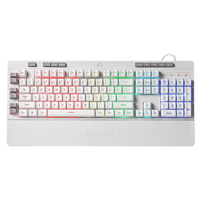 redragon white budget keyboard