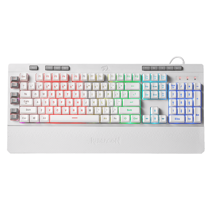 redragon white budget keyboard