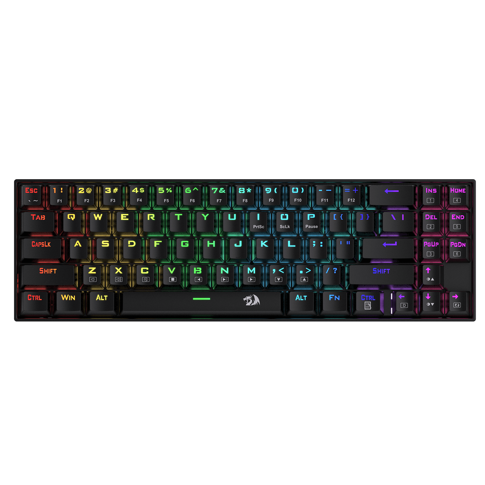 Redragon Wireless RGB TKL Mechanical Gaming Keyboard DEIMOS K599