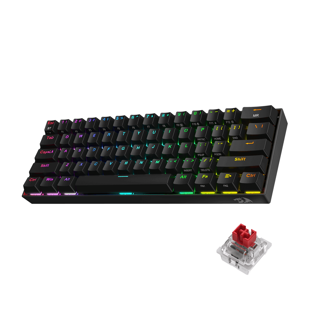 Redragon K530 Draconic 60% Mini Wireless Mechanical Gaming Keyboard ...